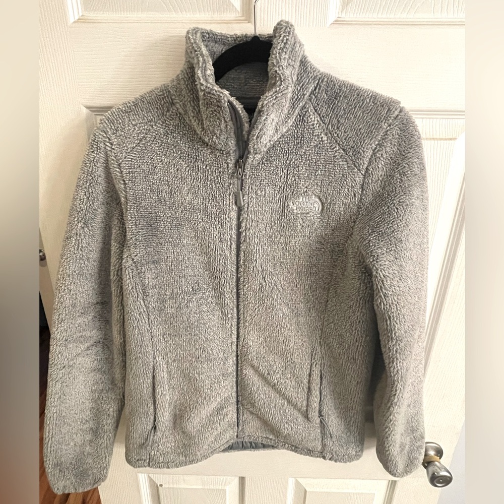 Northface full zip fleece jacket womens size M